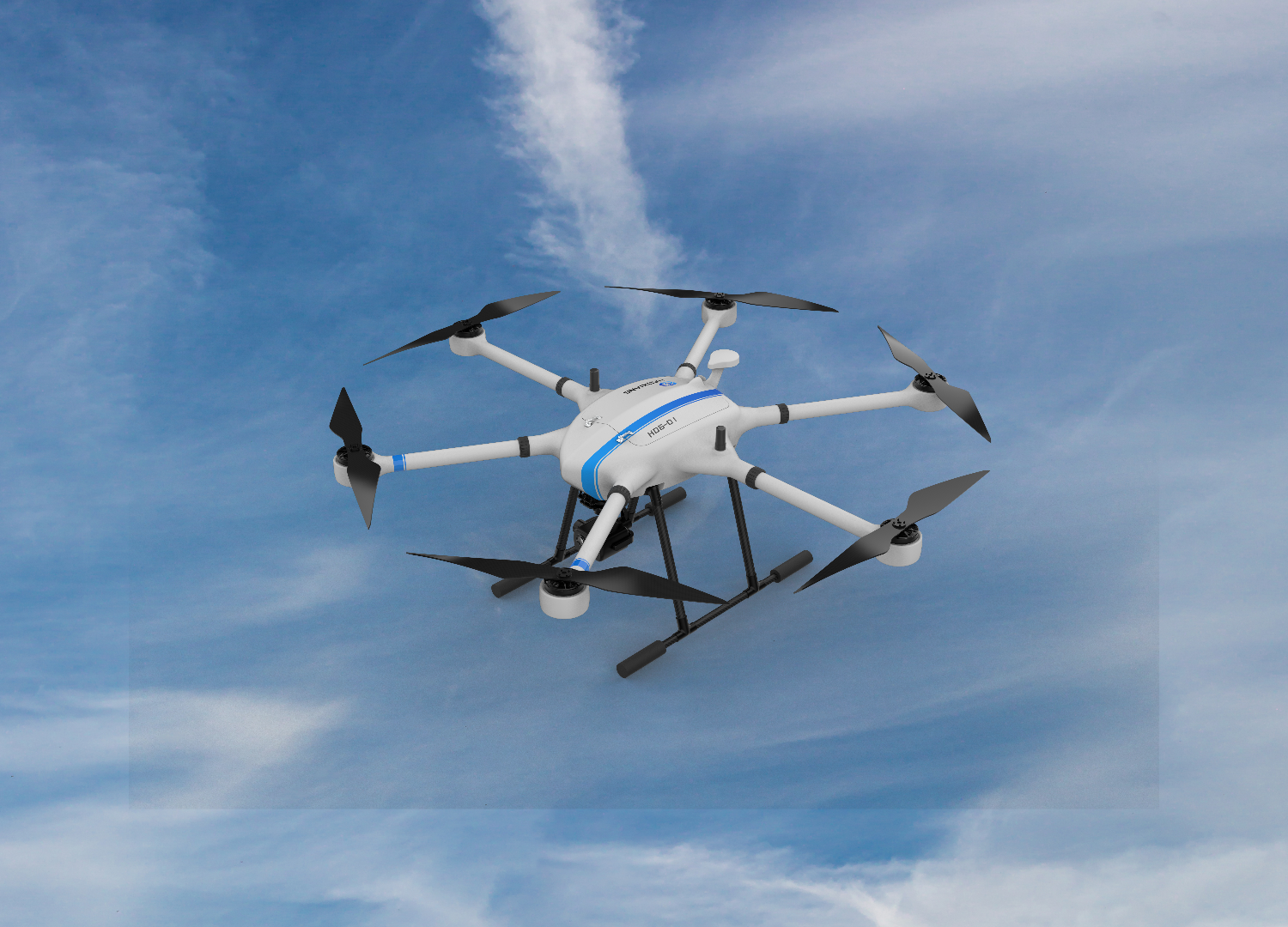 Payload 10kg multi-rotor hexapod UAV delivery drone frame H601
