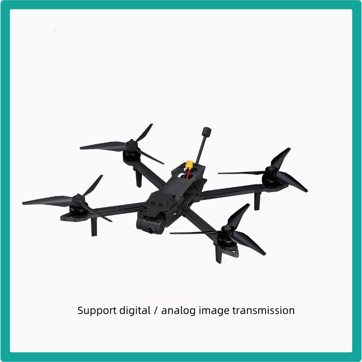 Tracking and locking autonomous attack AI FPV 10inch