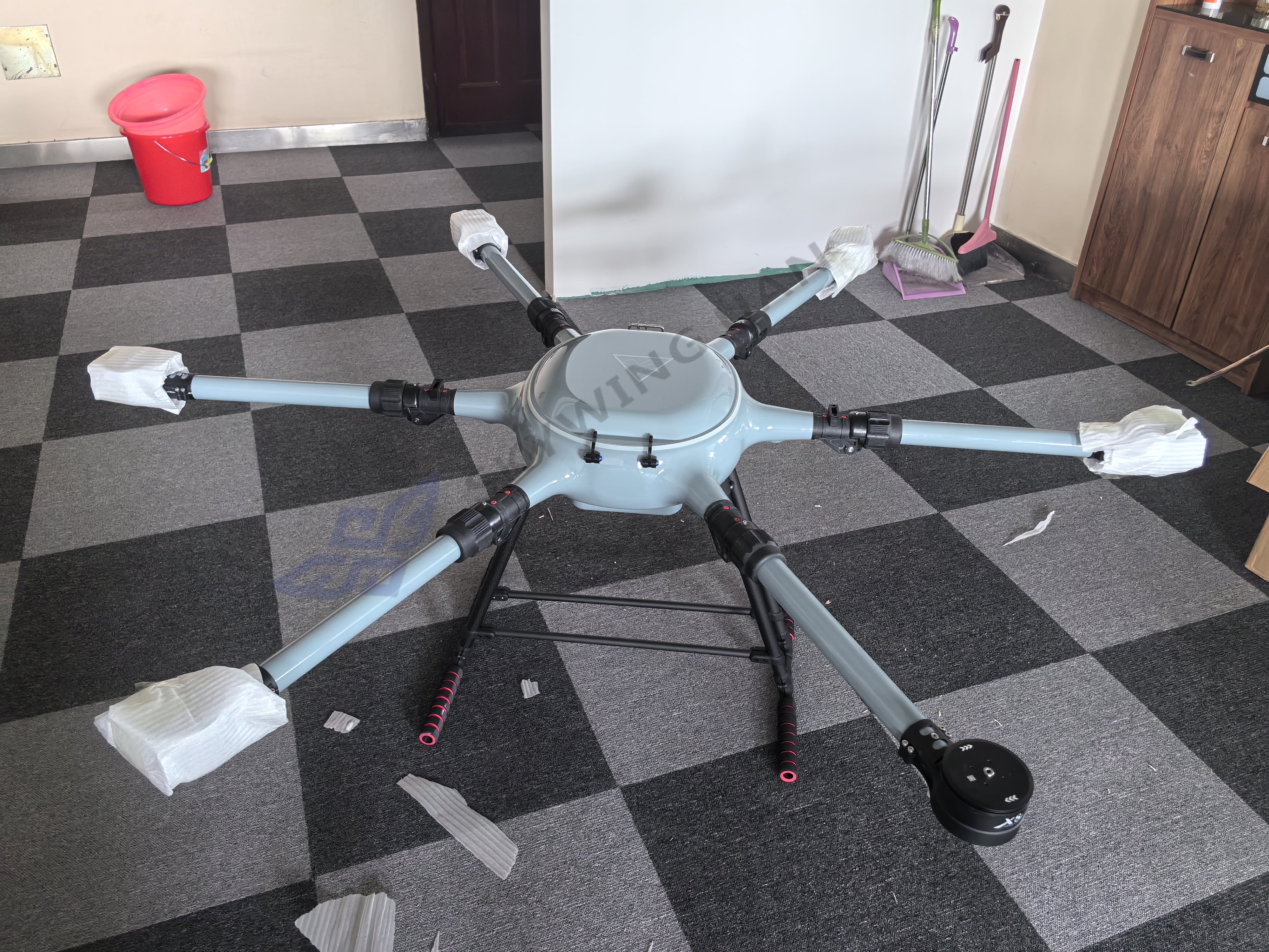 Payload 20kg  multi-rotor hexapod UAV delivery drone frame M20