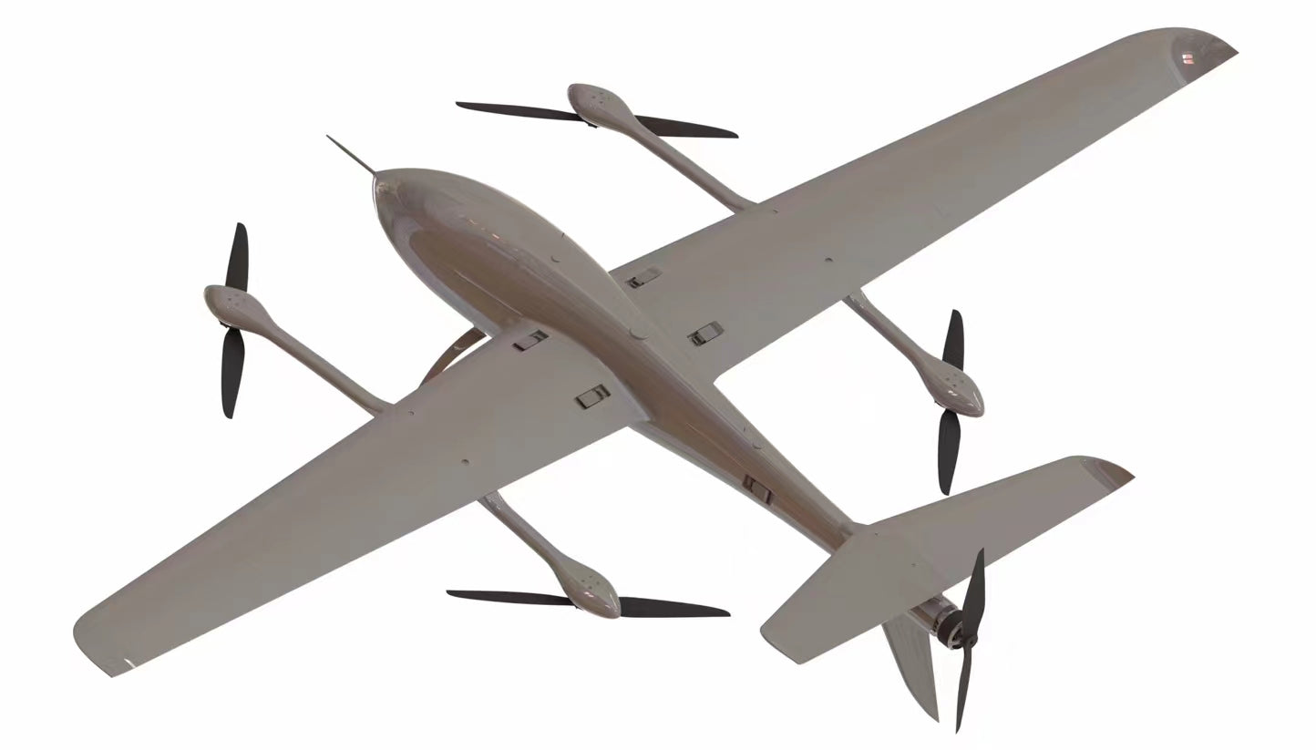 Long range vtol fixed-wing drone YF26E