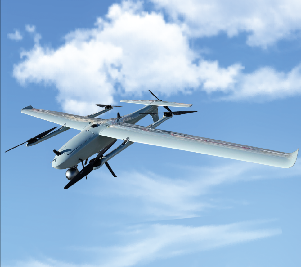 Long range commercial Vtol cargo drone VT30E